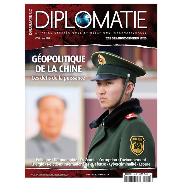 Diplomatie, avril 2014, Géopolitique de l'eau en Chine, Franck Galland